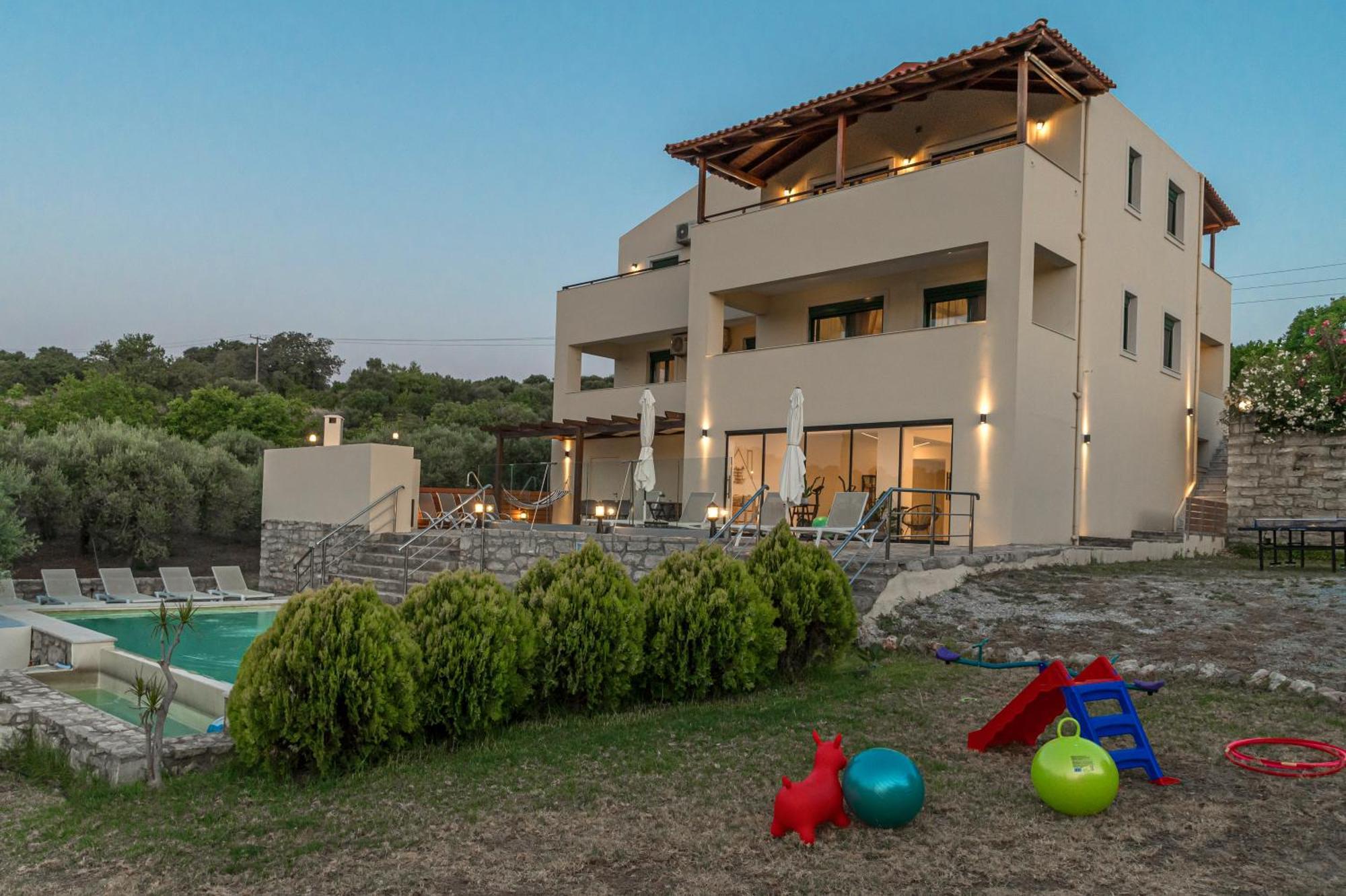 Episkopi-Chania Elarchon Villa Private Pool מראה חיצוני תמונה